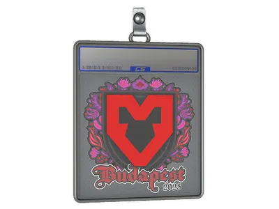 Sticker Slab | MOUZ | Budapest 2025