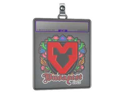 Sticker Slab | MOUZ (Embroidered) | Budapest 2025