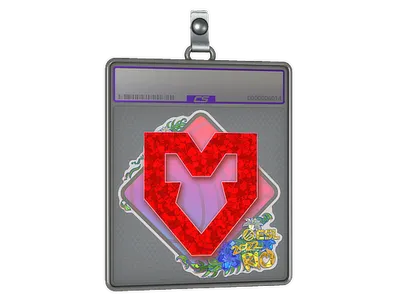 Sticker Slab | MOUZ (Glitter) | Rio 2022