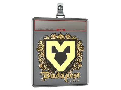 Sticker Slab | MOUZ (Gold) | Budapest 2025