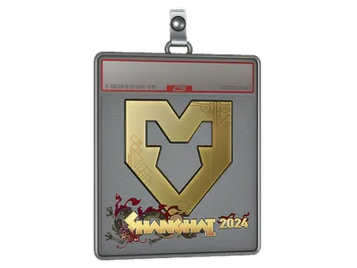 Sticker Slab | MOUZ (Gold) | Shanghai 2024