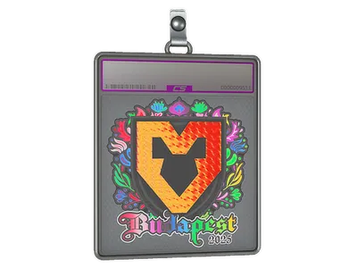 Sticker Slab | MOUZ (Holo) | Budapest 2025