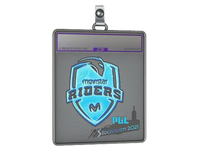 Sticker Slab | Movistar Riders (Holo) | Stockholm 2021