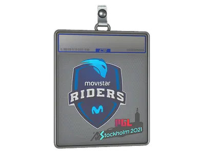 Sticker Slab | Movistar Riders | Stockholm 2021