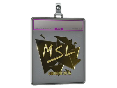 Sticker Slab | MSL (Gold) | Cologne 2016