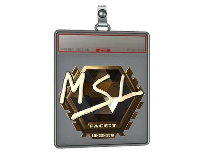 Sticker Slab | MSL (Gold) | London 2018