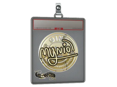 Sticker Slab | mynio (Gold) | Paris 2023