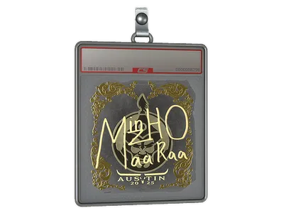 Sticker Slab | mzinho (Gold) | Austin 2025
