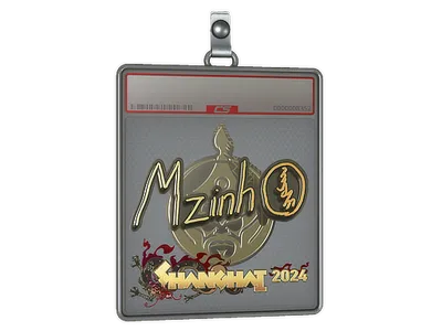 Sticker Slab | mzinho (Gold) | Shanghai 2024