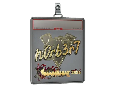 Sticker Slab | n0rb3r7 (Gold) | Shanghai 2024