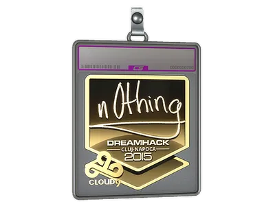 Sticker Slab | n0thing (Gold) | Cluj-Napoca 2015