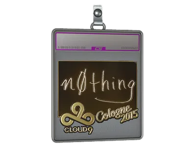 Sticker Slab | n0thing (Gold) | Cologne 2015