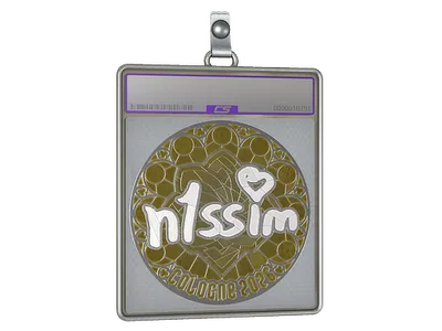 Sticker Slab | n1ssim (Foil) | Cologne 2026