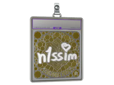 Sticker Slab | n1ssim (Foil, Ranked) | Cologne 2026