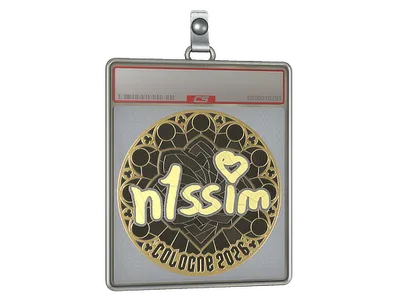 Sticker Slab | n1ssim (Gold) | Cologne 2026