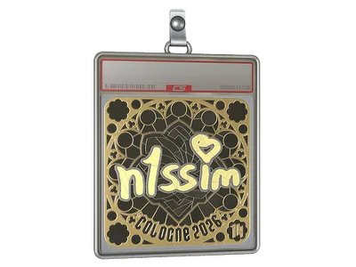 Sticker Slab | n1ssim (Gold, Ranked) | Cologne 2026