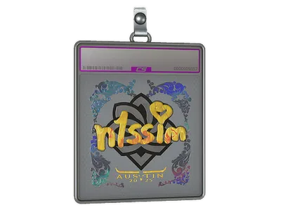 Sticker Slab | n1ssim (Holo) | Austin 2025