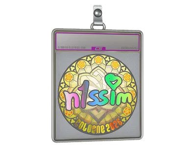 Sticker Slab | n1ssim (Holo) | Cologne 2026