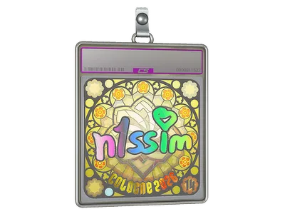 Sticker Slab | n1ssim (Holo, Ranked) | Cologne 2026