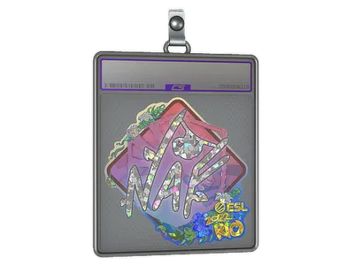 Sticker Slab | NAF (Glitter) | Rio 2022