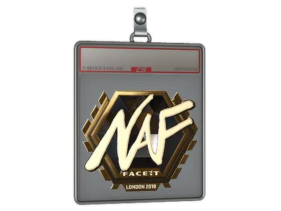 Sticker Slab | NAF (Gold) | London 2018