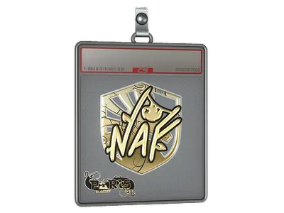 Sticker Slab | NAF (Gold) | Paris 2023