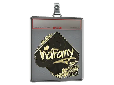 Sticker Slab | nafany (Gold) | Rio 2022