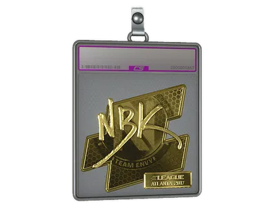 Sticker Slab | NBK- (Gold) | Atlanta 2017