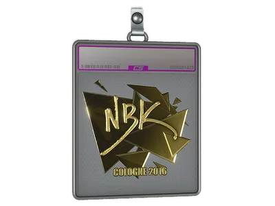 Sticker Slab | NBK- (Gold) | Cologne 2016