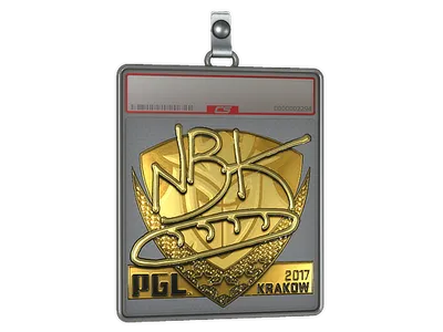Sticker Slab | NBK- (Gold) | Krakow 2017