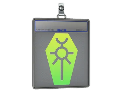 Sticker Slab | Necron Ankh