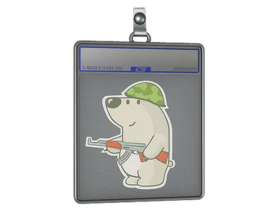 Sticker Slab | Nelu the Bear