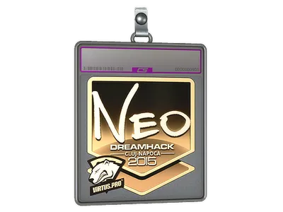 Sticker Slab | NEO (Gold) | Cluj-Napoca 2015