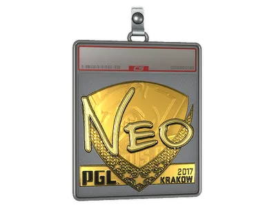 Sticker Slab | NEO (Gold) | Krakow 2017