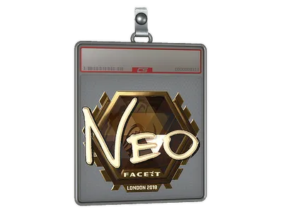 Sticker Slab | NEO (Gold) | London 2018