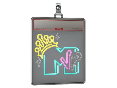 Sticker Slab | Neon MVP (Lenticular)