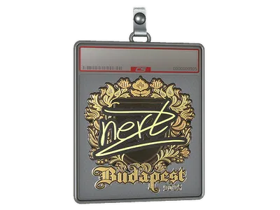 Sticker Slab | NertZ (Gold) | Budapest 2025