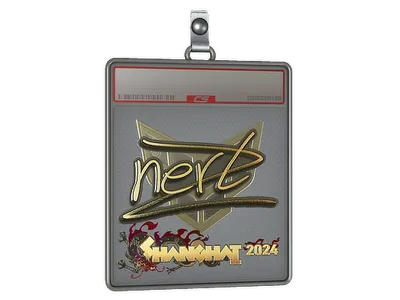 Sticker Slab | NertZ (Gold) | Shanghai 2024