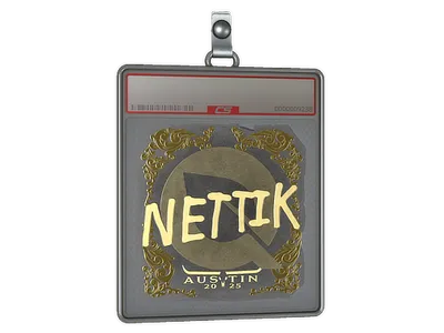 Sticker Slab | nettik (Gold) | Austin 2025