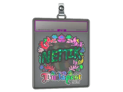 Sticker Slab | nettik (Holo) | Budapest 2025