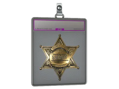 Sticker Slab | New Sheriff (Foil)