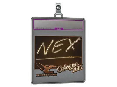 Sticker Slab | nex (Gold) | Cologne 2015