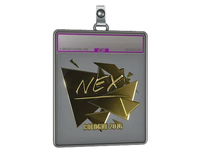 Sticker Slab | nex (Gold) | Cologne 2016