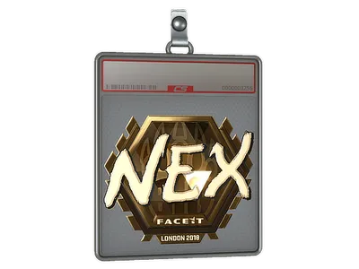 Sticker Slab | nex (Gold) | London 2018