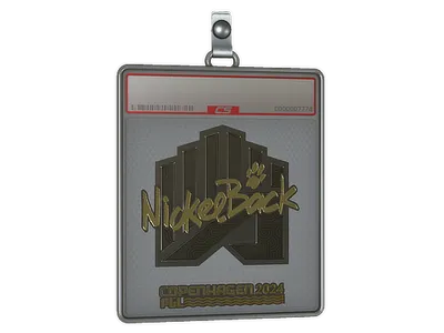 Sticker Slab | NickelBack (Gold) | Copenhagen 2024