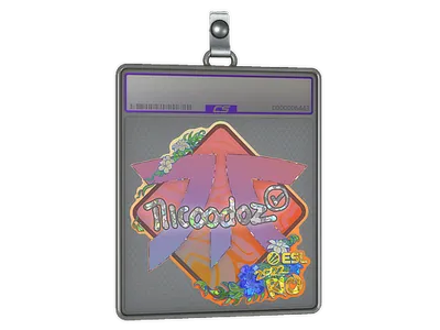 Sticker Slab | nicoodoz (Glitter) | Rio 2022