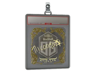 Sticker Slab | nicoodoz (Gold) | Austin 2025