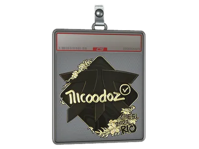 Sticker Slab | nicoodoz (Gold) | Rio 2022