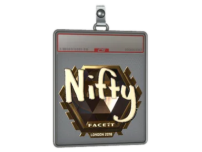 Sticker Slab | Nifty (Gold) | London 2018