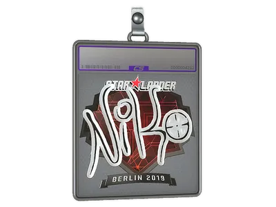 Sticker Slab | NiKo (Foil) | Berlin 2019